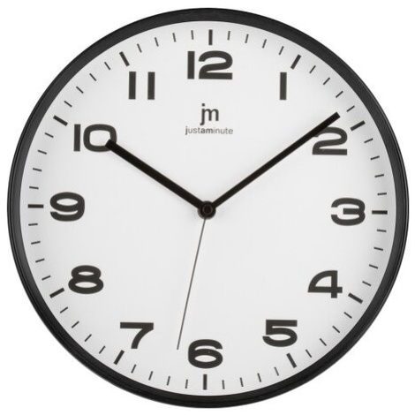 Lowell L00875BN dizajnové nástenné hodiny