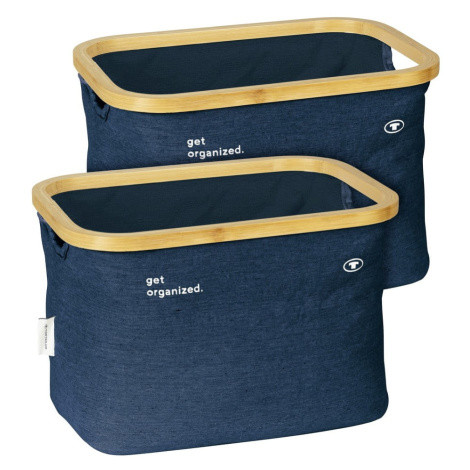 Látkové košíky v súprave 2 ks 38x26x26 cm Tom Tailor – Wenko