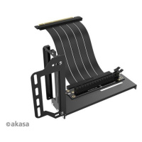 Akasa Riser black Pro, vertikálny VGA držiak