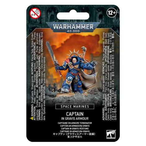 Games Workshop Space Marines Captain in Gravis Armour (Warhammer 40000)