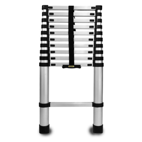 Hliníkový teleskopický rebrík, 11 stupňov, 3,2 m, max. záťaž 125 kg AHProfi