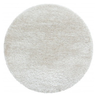 Kusový koberec Brilliant Shaggy 4200 Natur kruh - 160x160 (průměr) kruh cm Ayyildiz koberce
