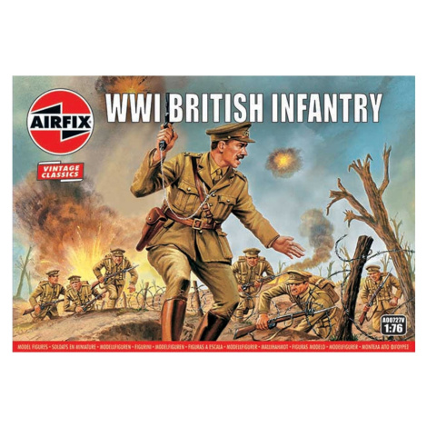 Classic Kit VINTAGE figurky A00727V - WW1 British Infantry (1:76)