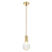 Toolight - závesná lampa Retro Gold G9 APP649-1CP, zlatá, OSW-08160