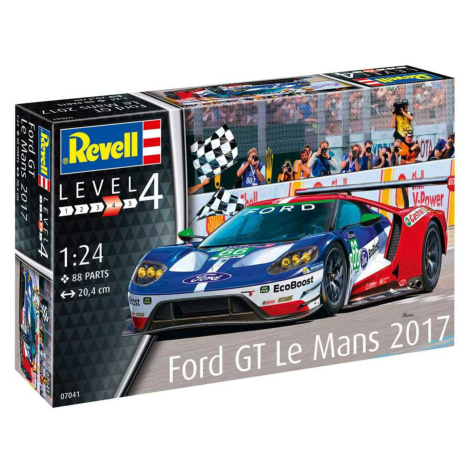 Plastic ModelKit auto 07041 - Ford GT Le Mans 2017 (1:24)