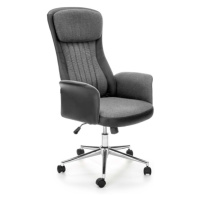 Expedo Kancelárska stolička REGANO, 65x108-118x75, sivá/čierna