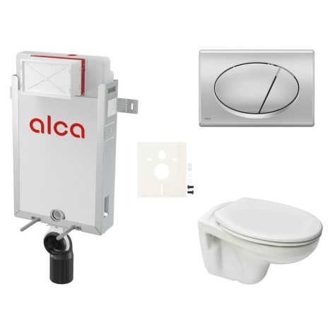 Cenovo zvýhodnený závesný WC set Alca na zamurovanie + WC S-Line S-line Pre SIKOAP3