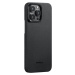 Kryt Pitaka MagEZ 4 600D case, black/grey twill - iPhone 15 Pro Max (KI1501PMA)