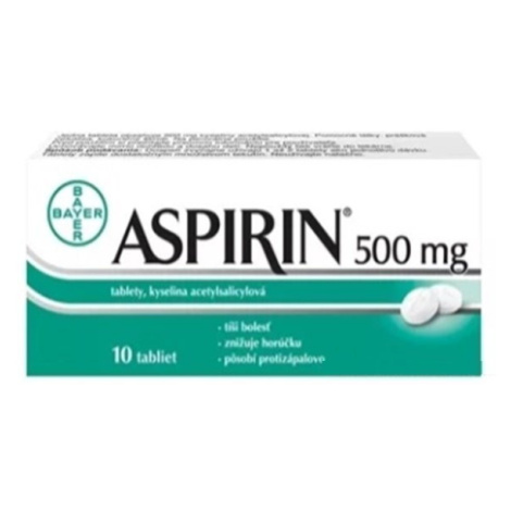 Aspirin tbl.10 x 500 mg Bayer