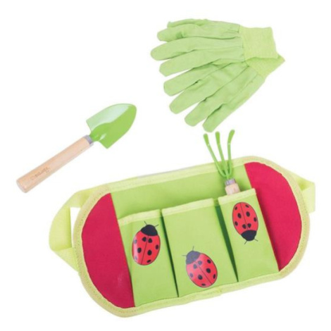 Záhradné náradie Bigjigs Toys detské lienka