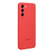 Silikónové puzdro Samsung na Samsung Galaxy S22+ 5G S906 EF-PS906TPE Silicone Cover červené