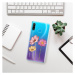 Odolné silikónové puzdro iSaprio - Three Flowers - Huawei P30 Lite