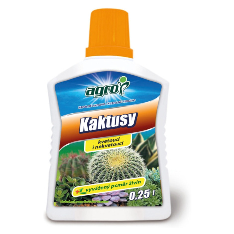 Agro Kvapalné hnojivo na kaktusy 0,25 l