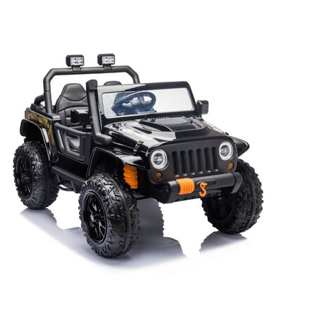 Mamido  Mamido Elektrické autíčko Jeep 4Speed ​​24V | 4x200W čierne
