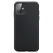 Kryt XQISIT Silicone case Anti Bac for iPhone 12 mini black (42309)