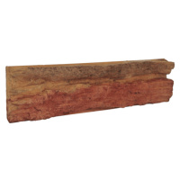 Vaspo Skála ohnivá obklad skala ohnivá oranžovočervená 8,6x38,8 cm reliéfna V55100