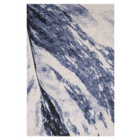 Modrý vlnený koberec 133x180 cm Albo – Agnella