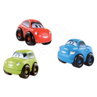 Écoiffier skladacie autíčka pre deti Abrick 3 ks 3236 modré/zelené/červené