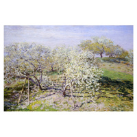 Reprodukcia obrazu Claude Monet - Spring, 90 × 60 cm