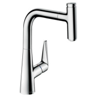 Drezová batéria Hansgrohe Talis Select M51 s vyťahovacou sprškou chróm 72822000