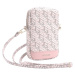 Guess PU G Cube Wallet Phone Bag Zipper Pink