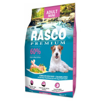 Krmivo Rasco Premium Adult kura s ryžou 7kg