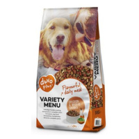 DUVO+ kompletné krmivo - granule pre psy Variety menu 14kg