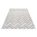 Kusový koberec Mujkoberec Original Flatweave 104839 Cream/Black – na ven i na doma - 160x230 cm 