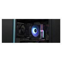 DEEPCOOL chladič AG400 ARGB / 120mm fan ARGB / 4x heatpipes / PWM / pre Intel aj AMD