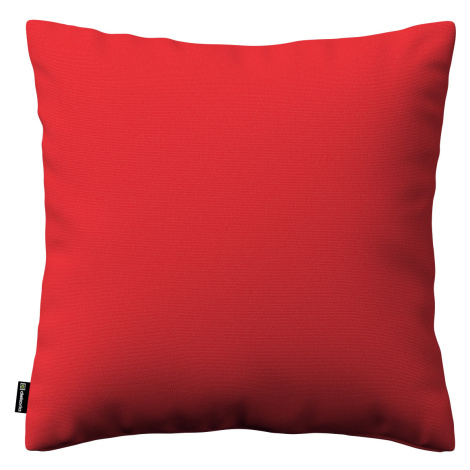 Dekoria Karin - jednoduchá obliečka, červená, 60 x 60 cm, Loneta, 133-43