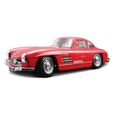 Bburago 1:24 Mercedes Benz 300SL Red