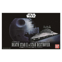 Plastic ModelKit BANDAI SW 01207 - Death Star II + Imperial Star Destroyer