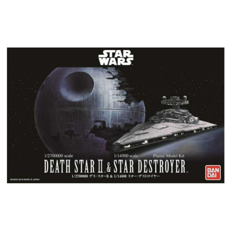 Plastic ModelKit BANDAI SW 01207 - Death Star II + Imperial Star Destroyer