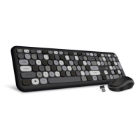 Bezdrôtová klávesnica + myš Combo CONNECT IT FASHION, čierna