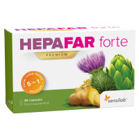 Hepafar Forte Premium | Očista a detoxikácia pečene | Stop stukovatenej pečene | Obsahuje pestre