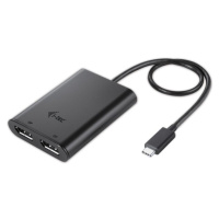 i-tec USB-C na Dual Display Port adaptér 2x Display Port 4K