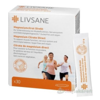 LIVSANE Magnesium Citrát Direct vrecúška s obsahom granulátu 30 ks