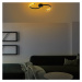 Čierne LED stropné svietidlo 25x10 cm Es – Opviq lights