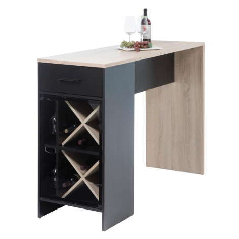 Barový Stôl Virgin Čierna/dub Sonoma Möbelix