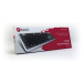 Klávesnice C-TECH KB-102 USB slim silver, CZ/SK