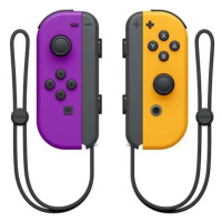 NS HW Joy-Con Pair Neon Purple/Neon Orange