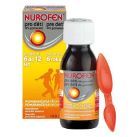 NUROFEN pre deti 4% pomaranč 100 ml