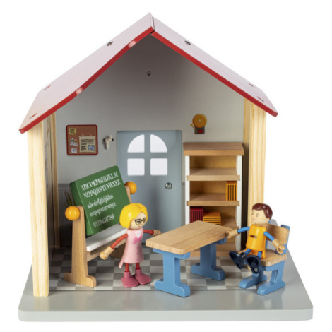 Playtive Drevený domček pre bábiky (školská trieda)