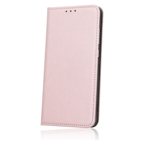 Diárové puzdro na Samsung Galaxy A52/A52 5G Smart Magnet ružovo zlaté