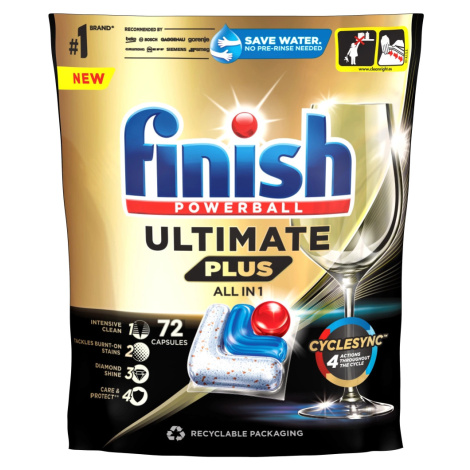 FINISH Ultimate Plus Regular 72 ks