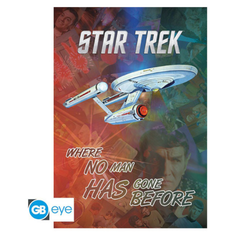 GBeye Star Trek Ehere No Man Has Gone Before Poster 91,5 x 61 cm