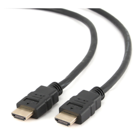 Kabel CABLEXPERT CC-HDMI4-10M HDMI-HDMI 10m, 1.4, M/M stíněný, zlacené kontakty, černý