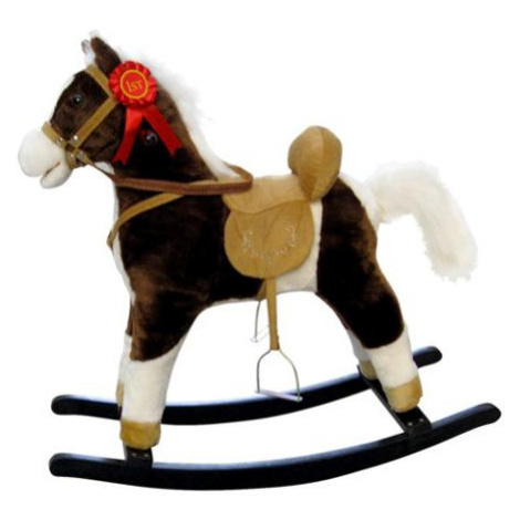 Milly Mally Hojdací koník s melódiou Mustang tmavo hnedý