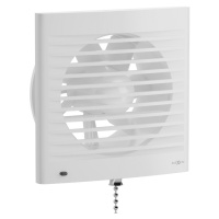 Mexen EXS, kúpeľňový ventilátor s lanovým spínačom, priemer 150mm, biela, W9604-150K-00