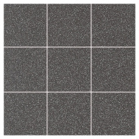 Dlažba Rako Taurus Granit čierna 10x10 cm mat TAA11069.1